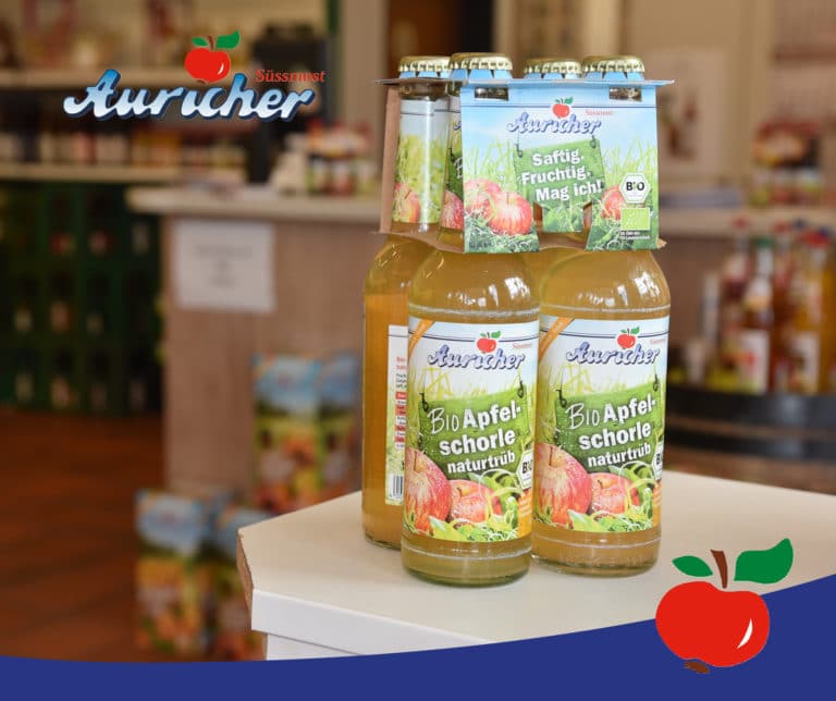 Unsere Bio Apfelschorle