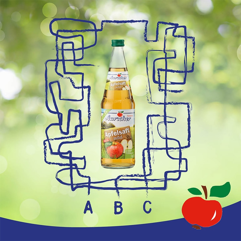 Unser leckerer Apfelsaft!