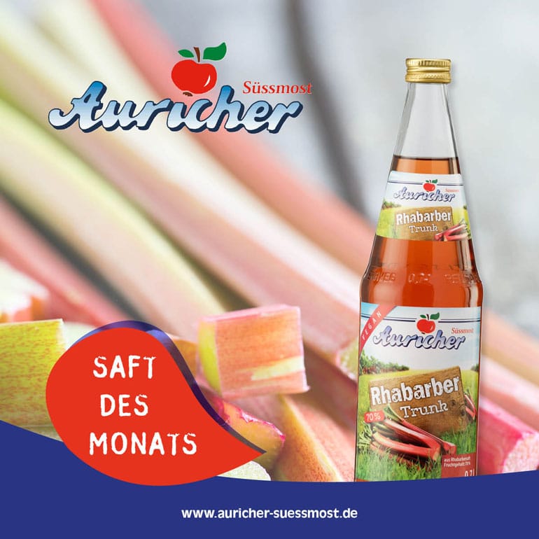 Die Rhabarber-Saison geht endlich wieder los!