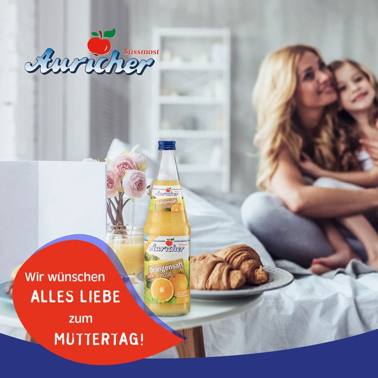 Wir wünschen allen Müttern einen wunderschönen Muttertag!