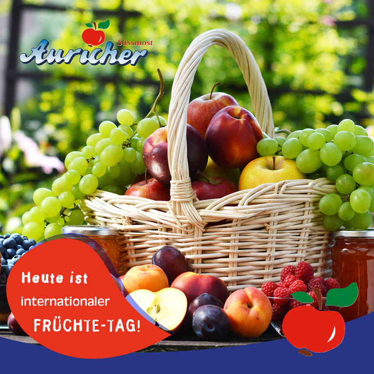 Heute ist International Fruit Day!
