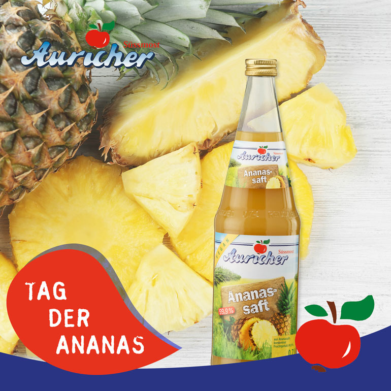 Heute Ist Der Ananas Auricher Sussmost Gmbh