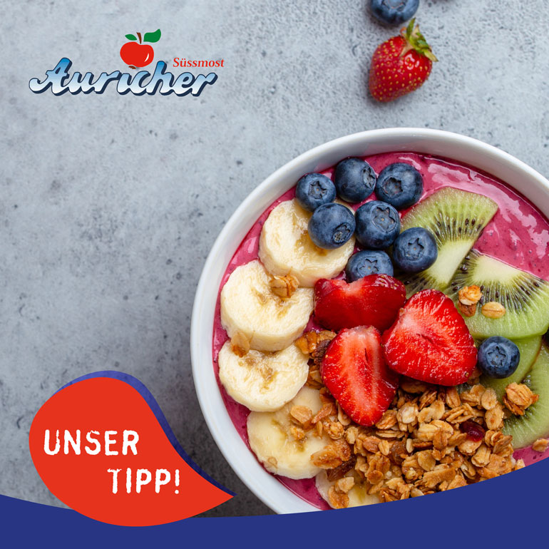Rezept: Blaubeer-Bananen-Bowl