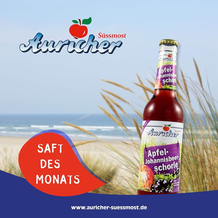 Saft des Monats: Apfel-Johannisbeer-Schorle