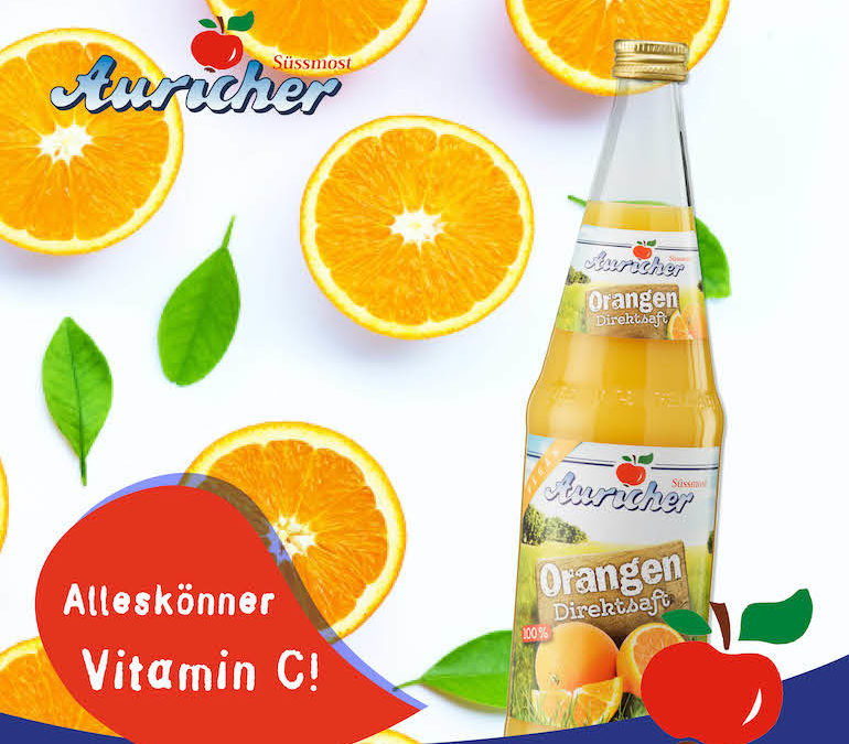 Vitamin C – ein echter Alleskönner!🍊
