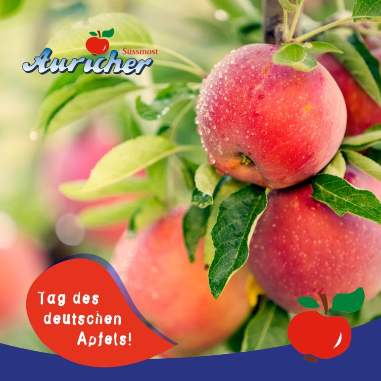 Heute ist Tag des deutschen Apfels!