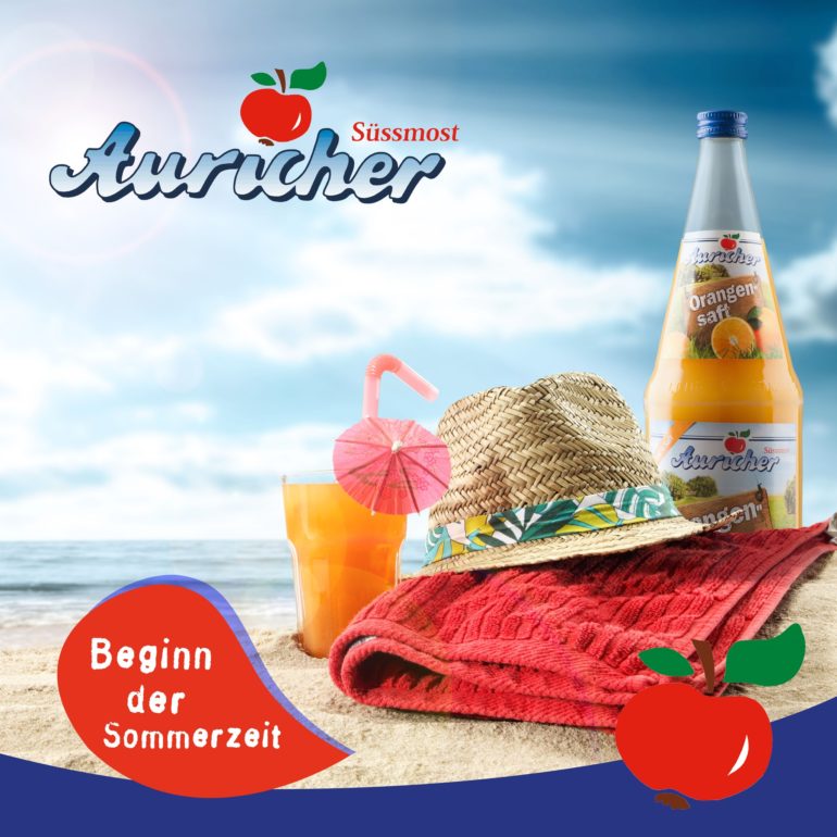 Heute beginnt die Sommerzeit!