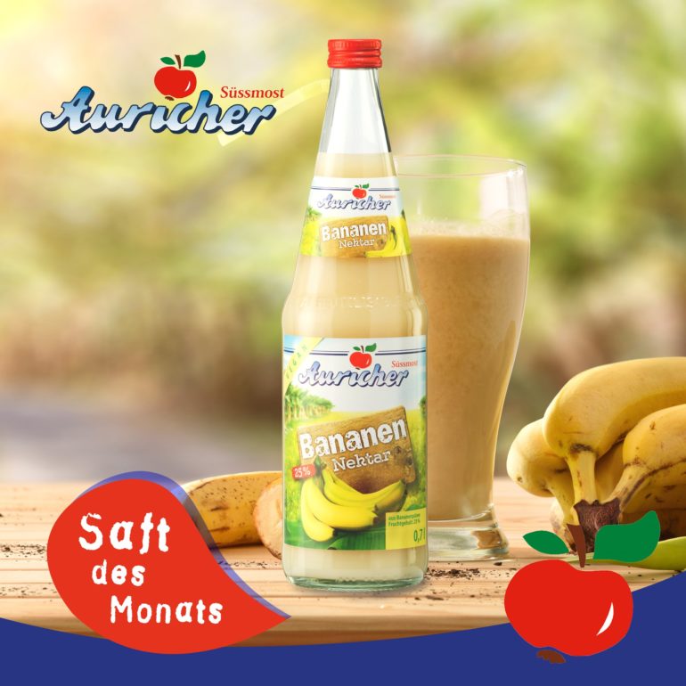 Unser #SaftdesMonats ist unser Bananen-Nektar