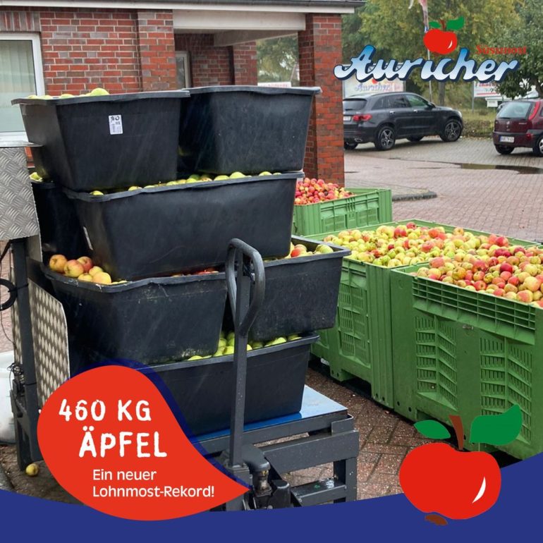 Ende der Lohnmost-Saison!