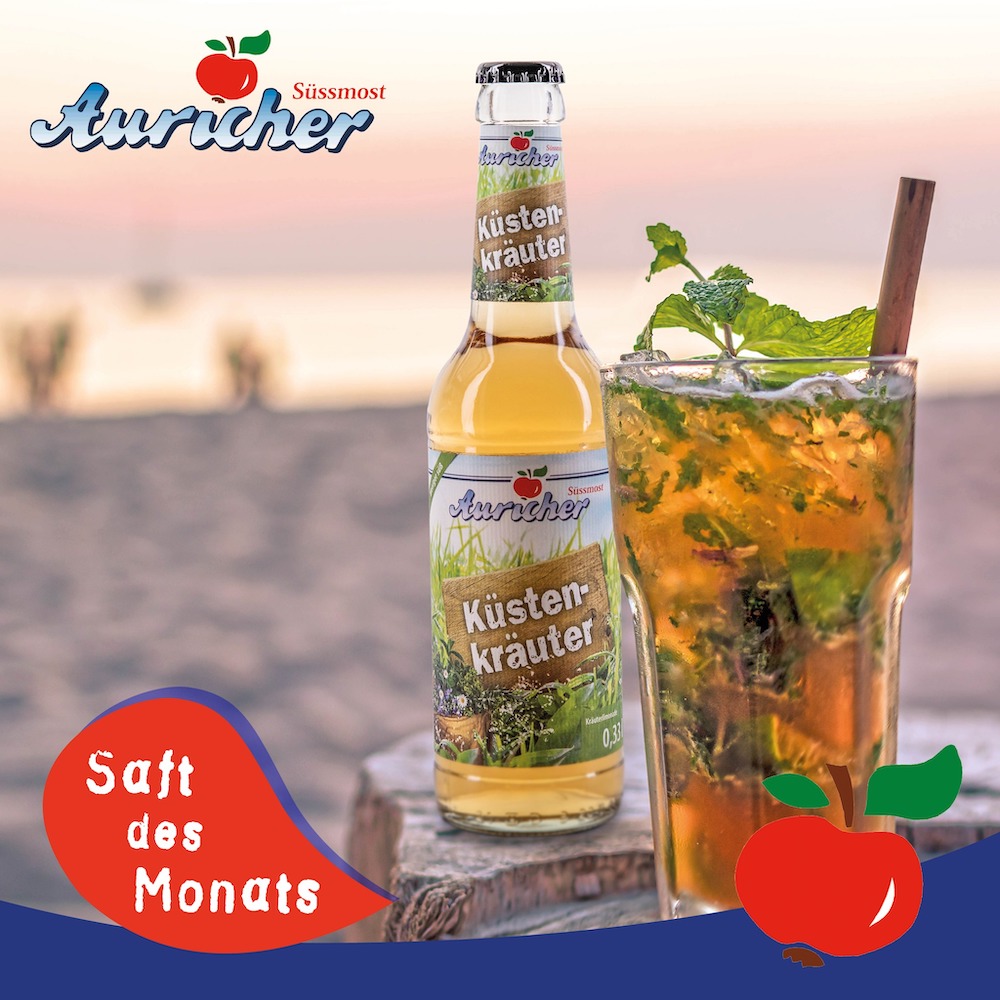 Saft des Monats: Küstenkräuter Limonade!