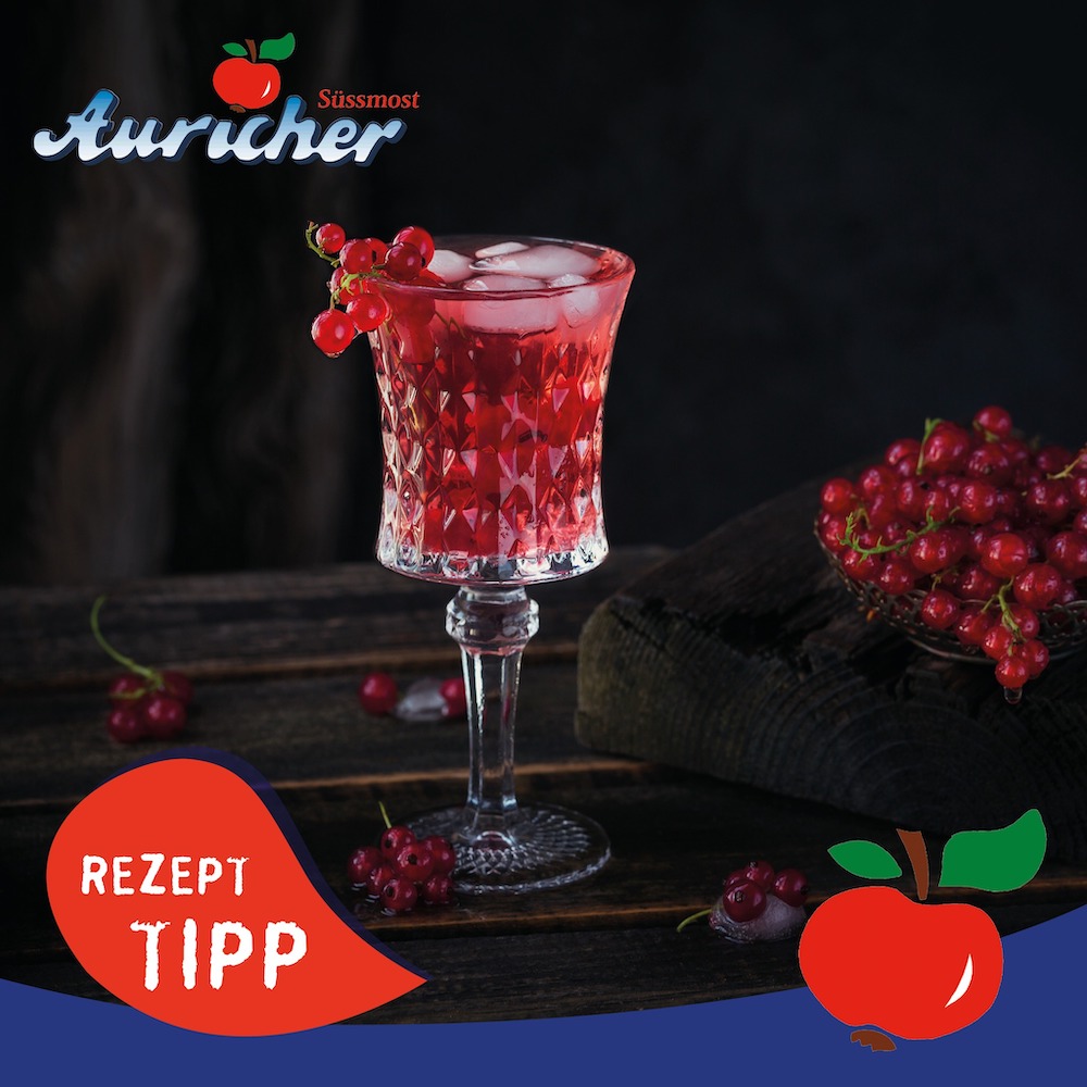 Mocktail Tipp: Dark Apple Delight!