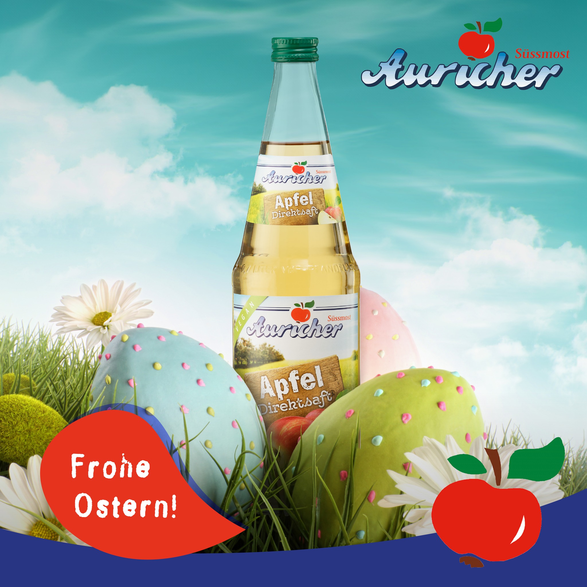 Wir wünschen euch fruchtig-frische Ostern!🪺