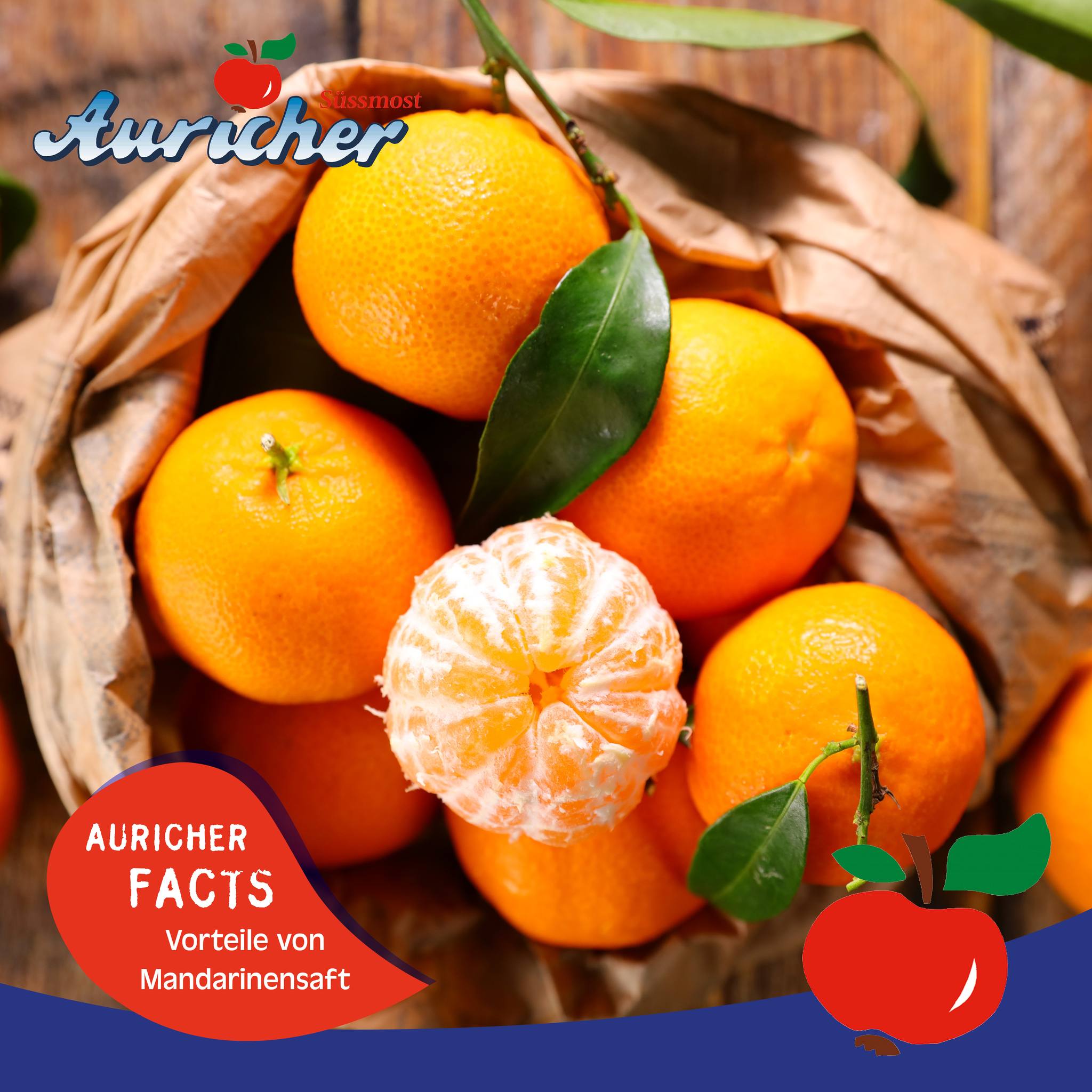 Wisst ihr schon, warum Mandarinensaft so gesund ist? 🤔