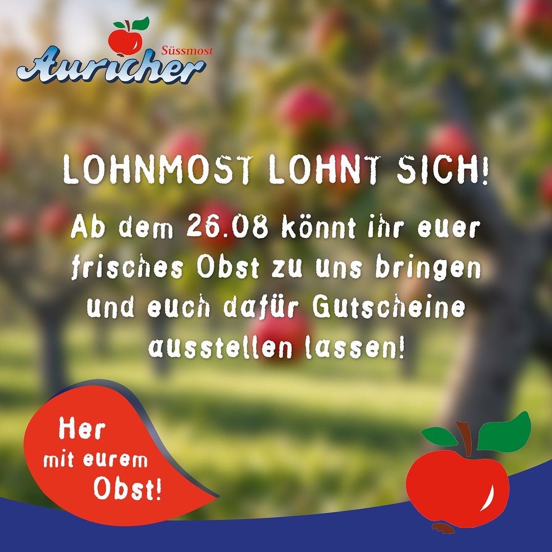 Lohnmost lohnt sich!