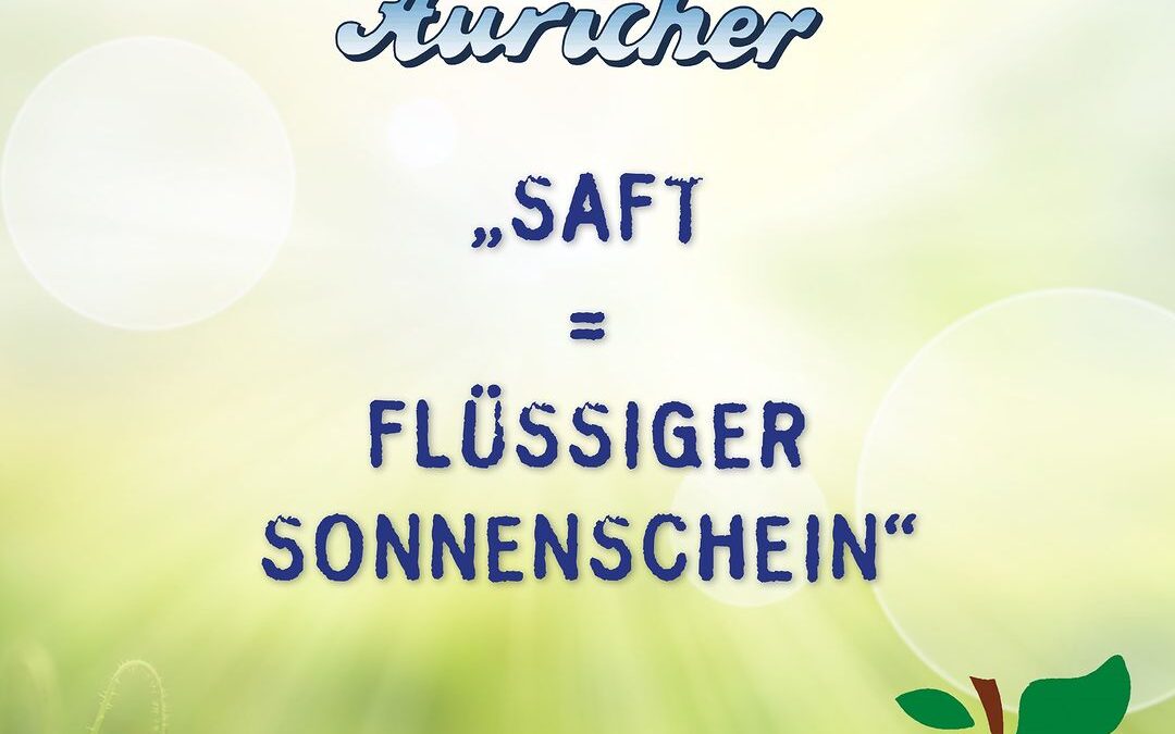 ☀️ Saft = Flüssiger Sonnenschein 🍊