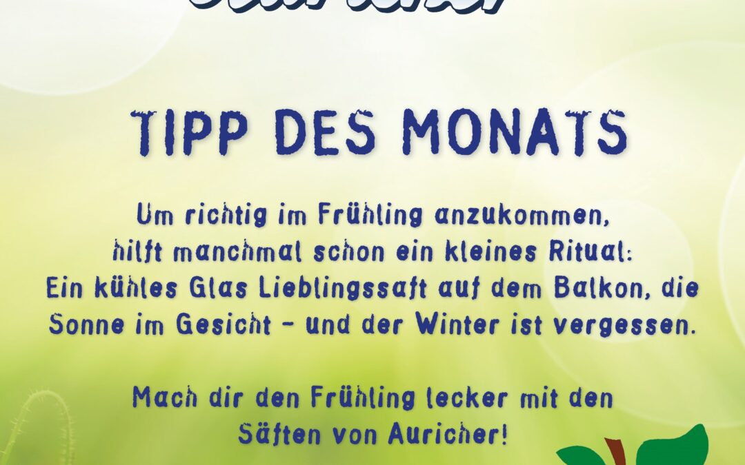 Frühlingsgefühle im Glas! 🌷☀️