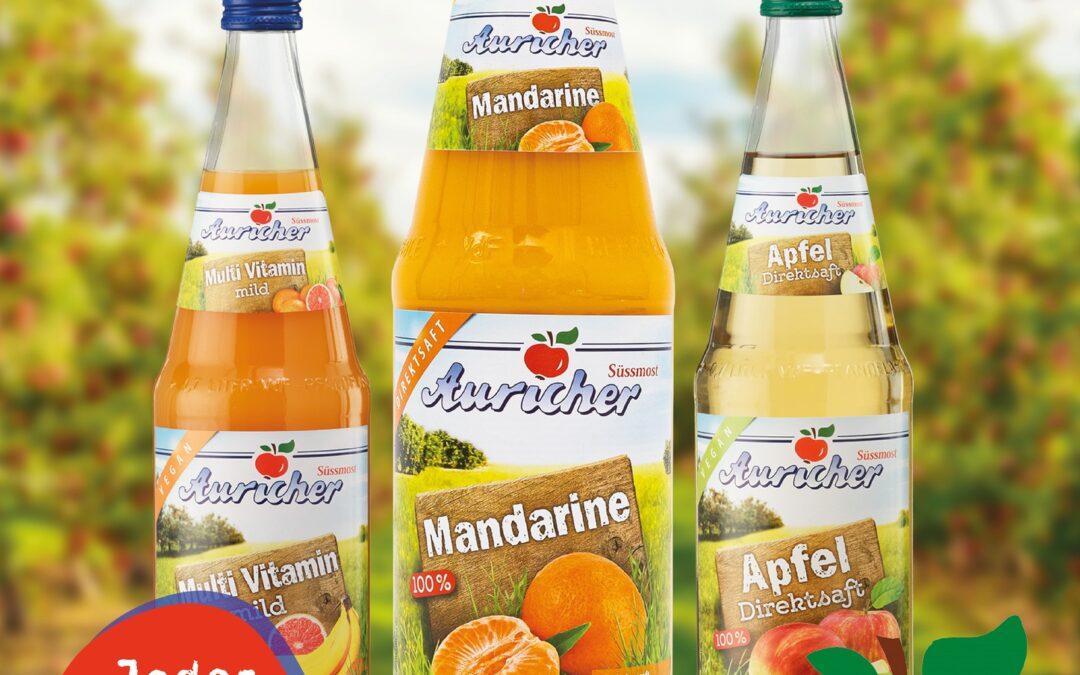 Jeder Saft ein Unikat: echt, ehrlich, aus Aurich. 🍏🍊