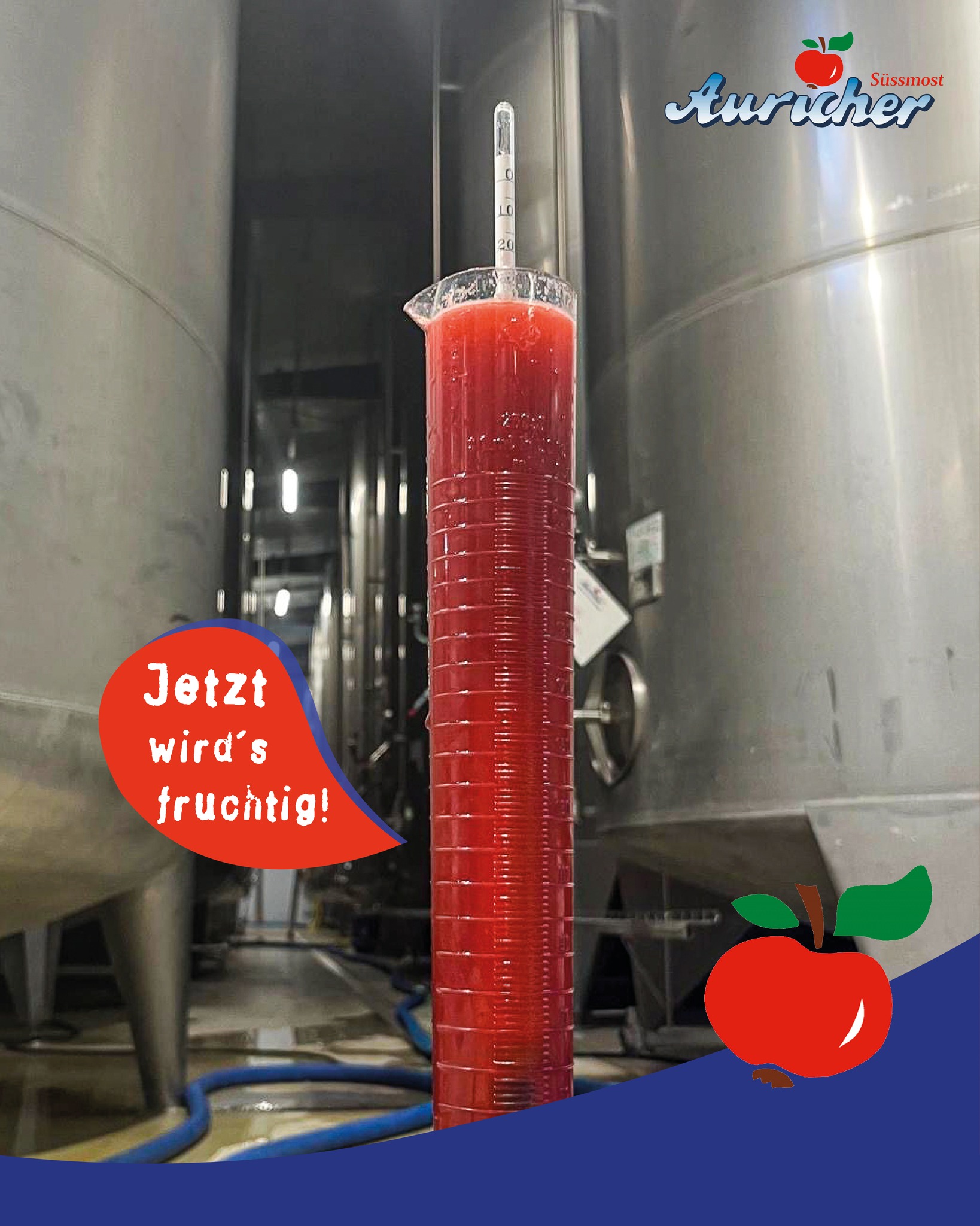 🍎❤️ Demnächst neu: unser Red Kiss Apfelsaft!