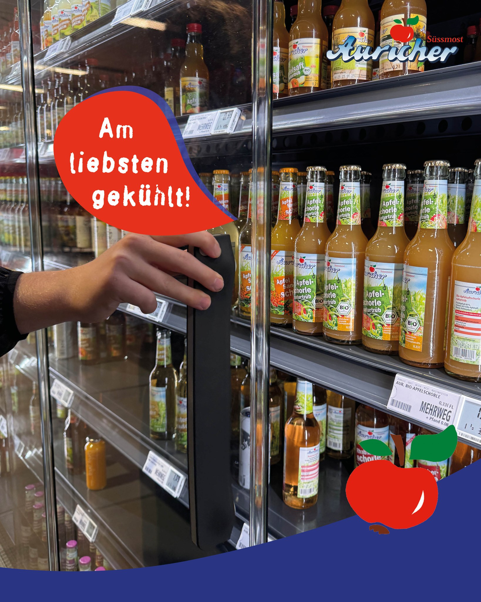 Am liebsten gut gekühlt 🧊