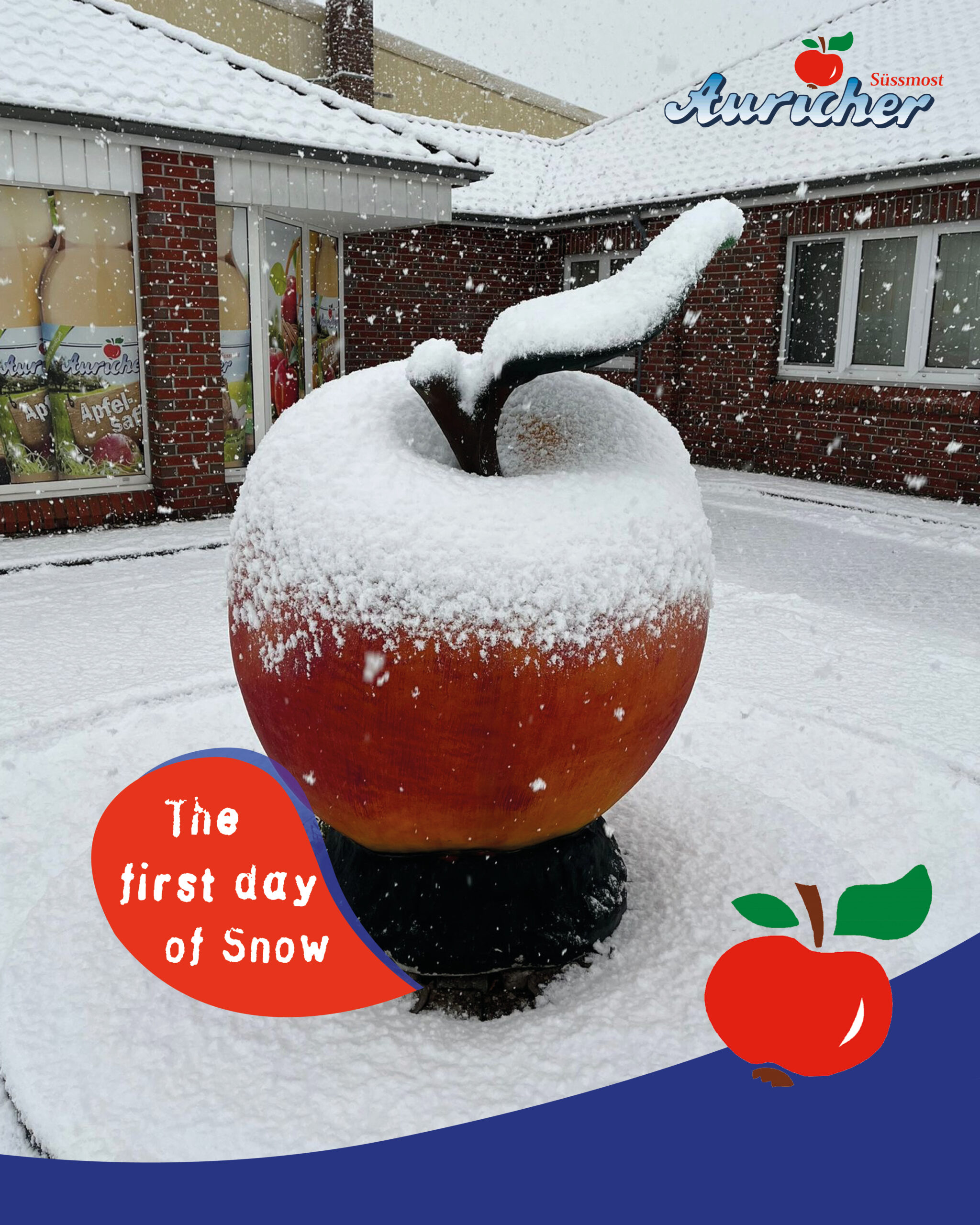 ❄️✨ The First Day of Snow in Aurich