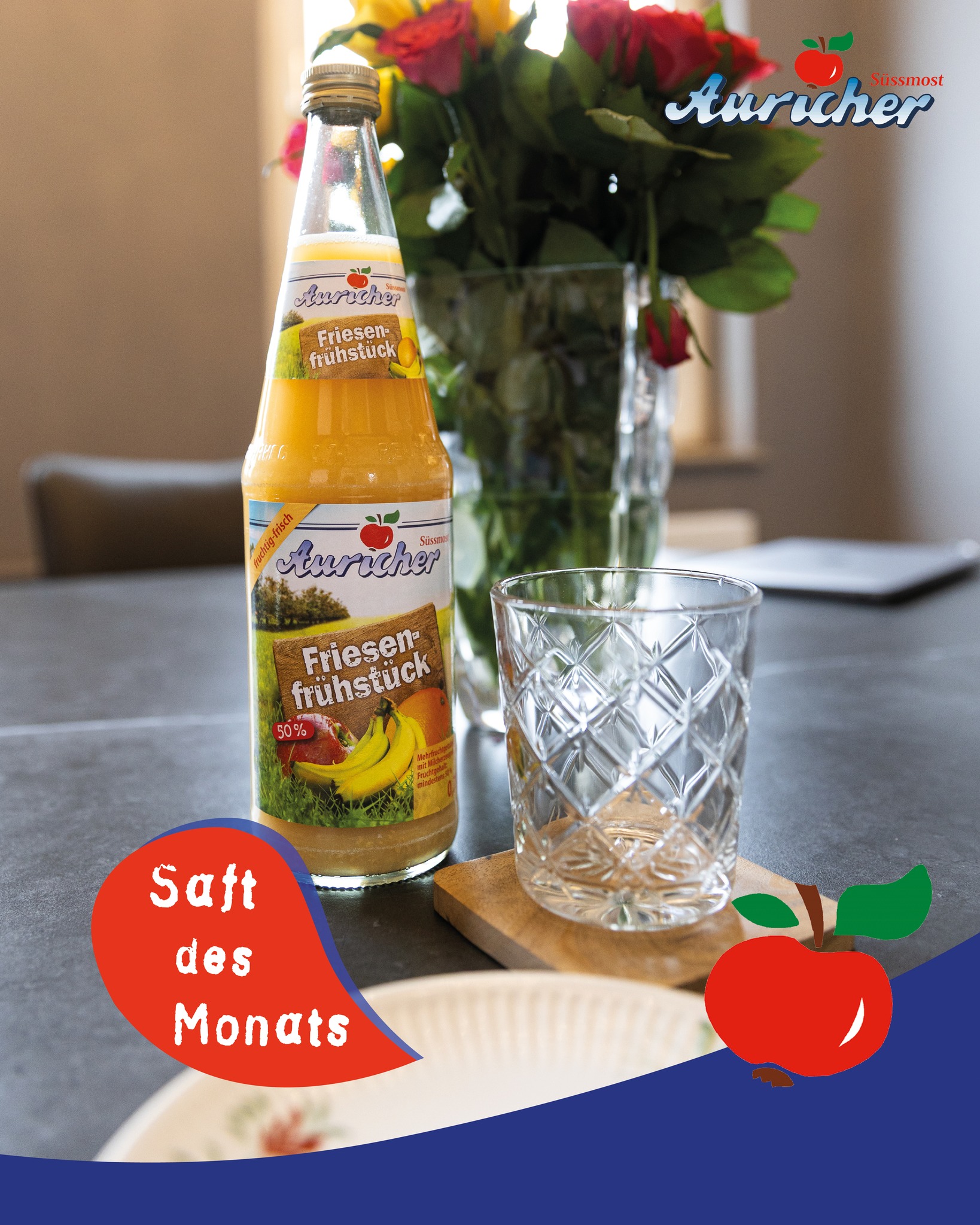 🍌🍊Unser Saft des Monats im Januar: Friesenfrühstück