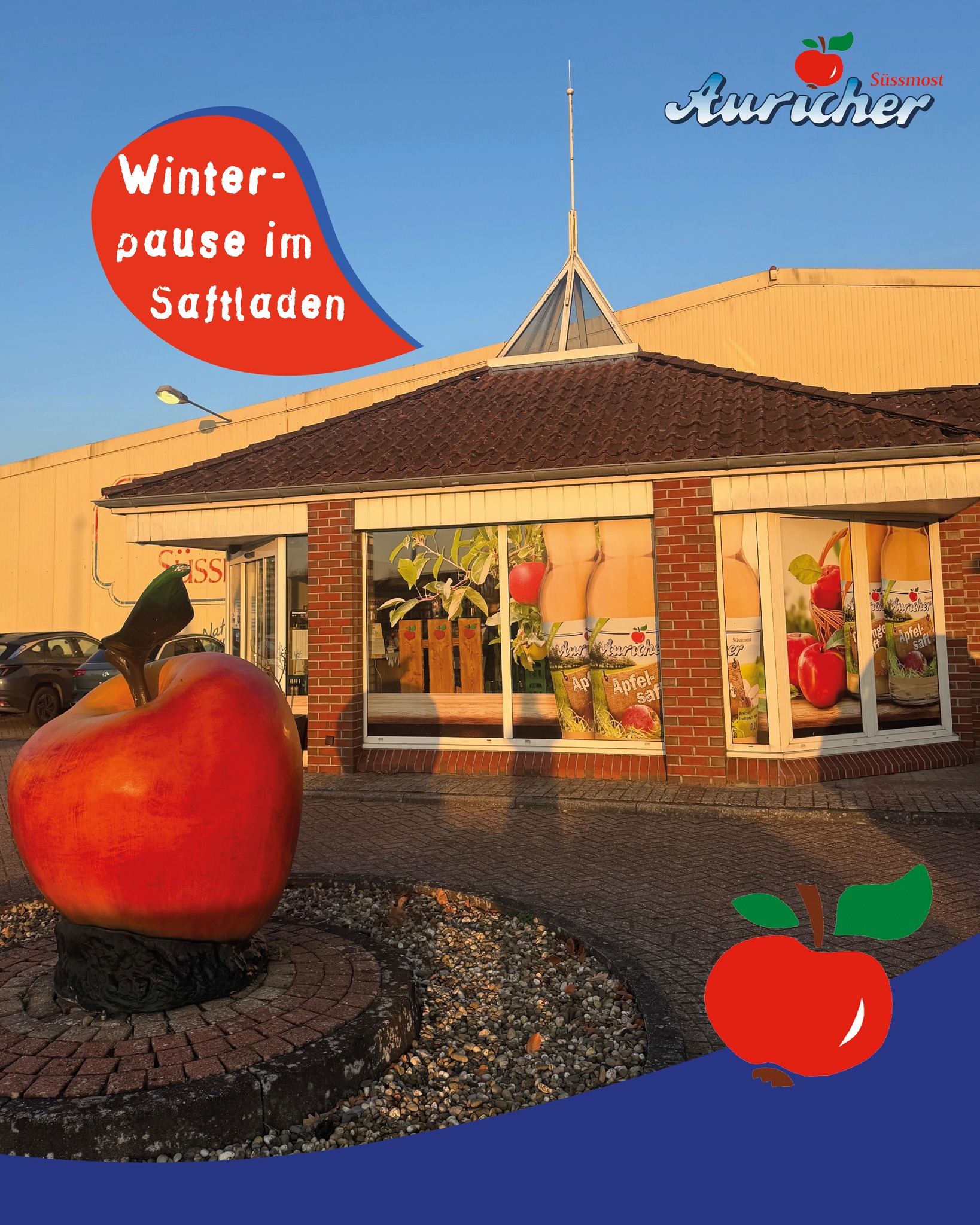Winterpause im Saftladen