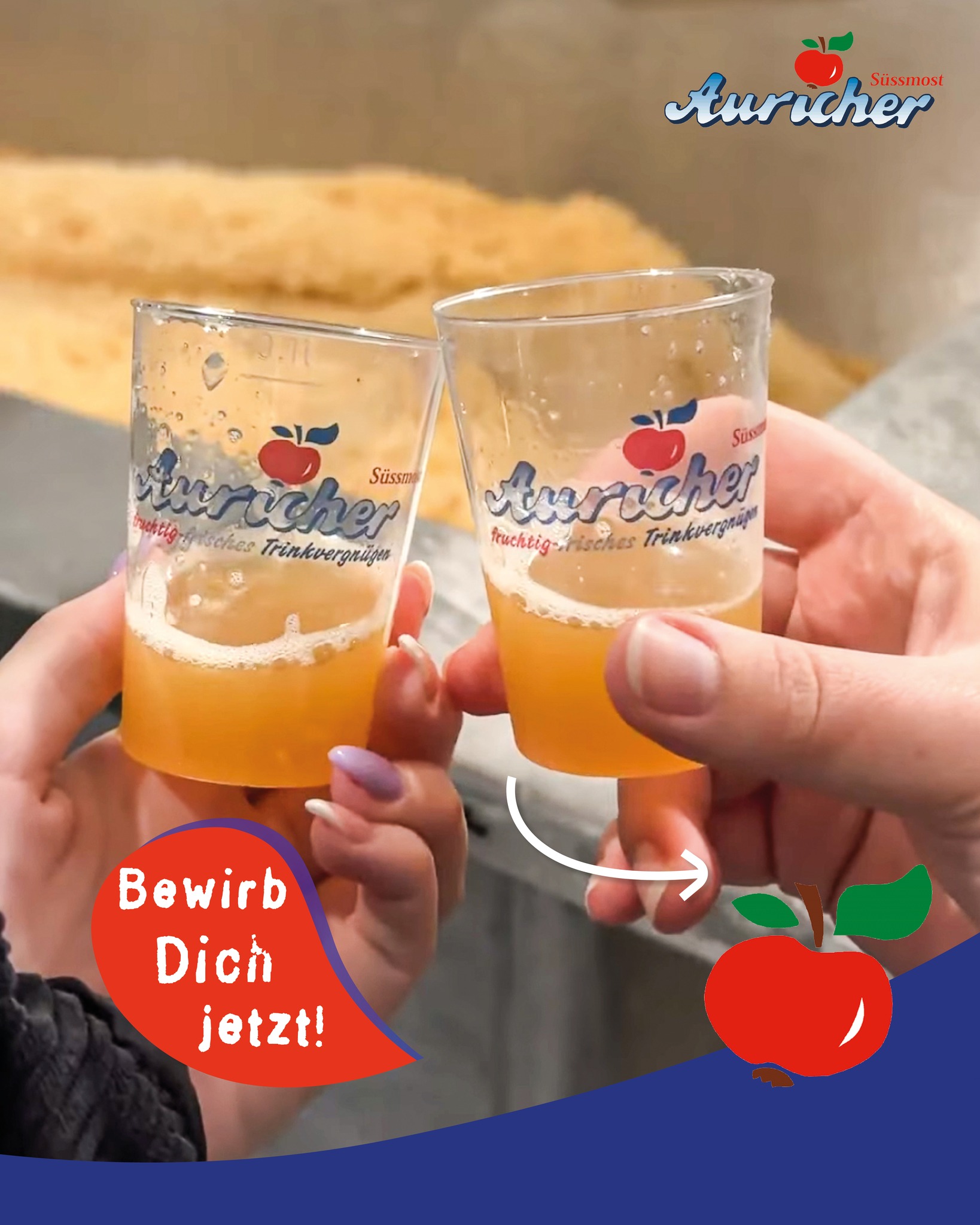 Starte deine Ausbildung bei Auricher Süssmost!