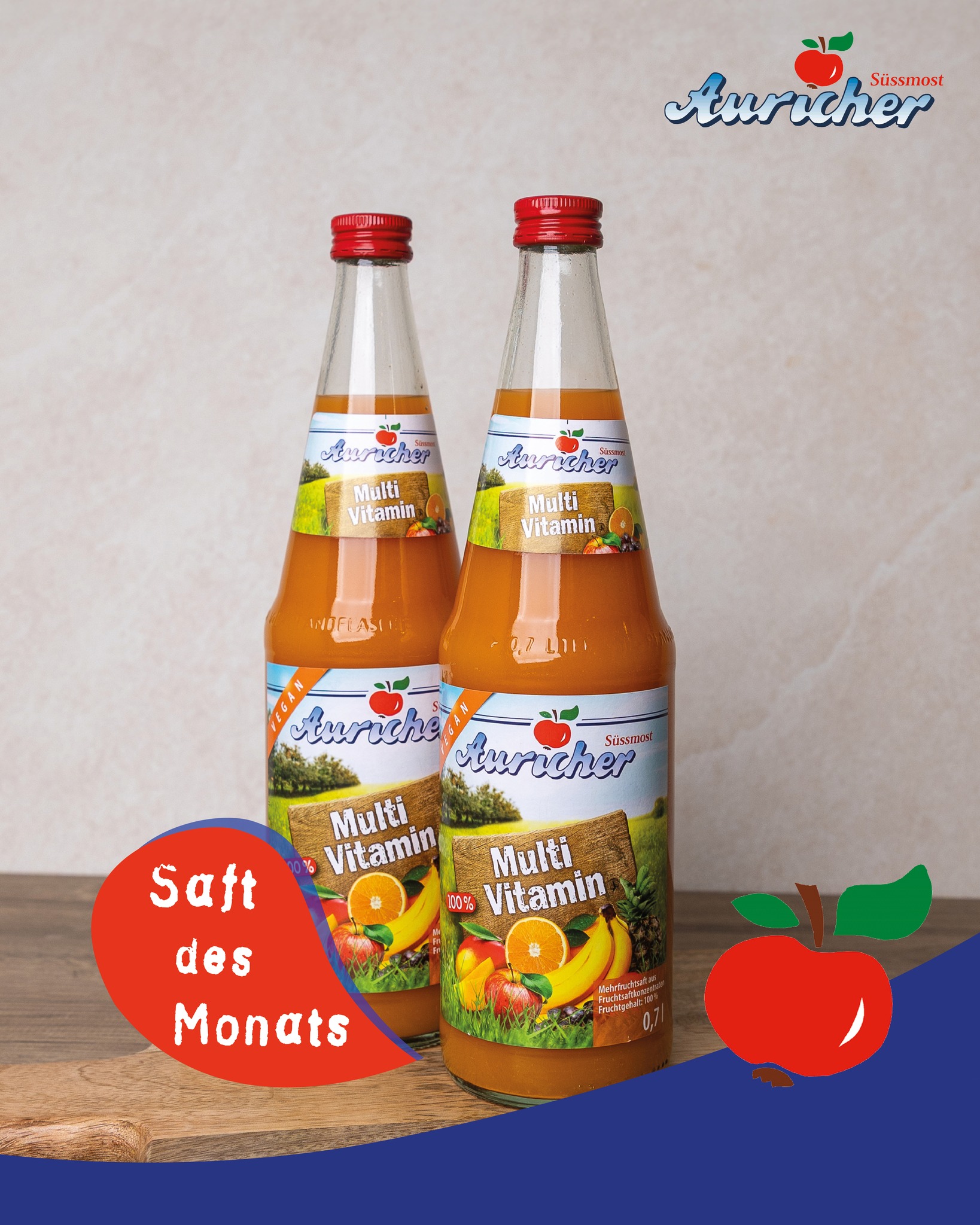 Unser Saft des Monats: Multivitaminsaft