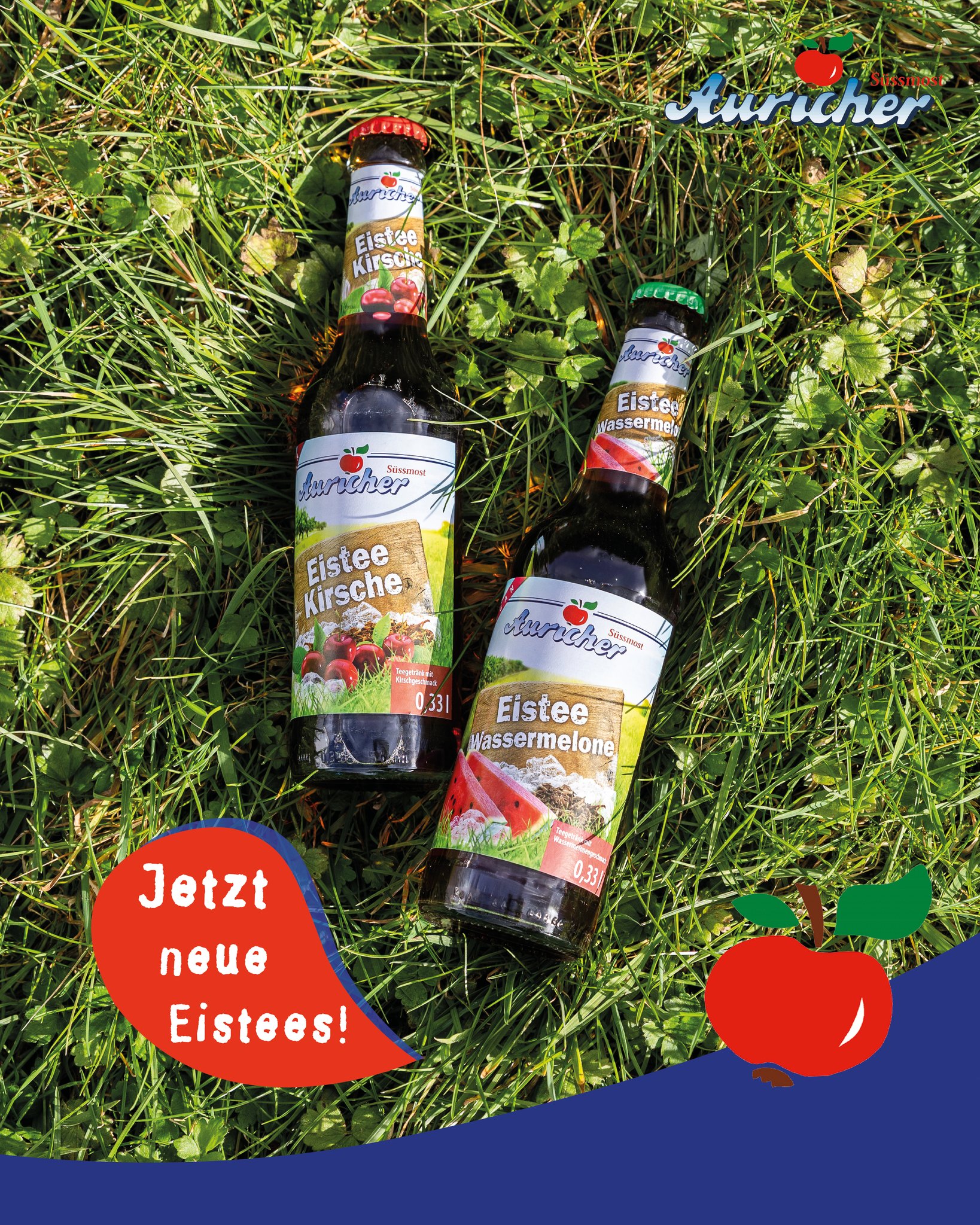 Frühling im Glas, unsere neuen Eistees sind da!