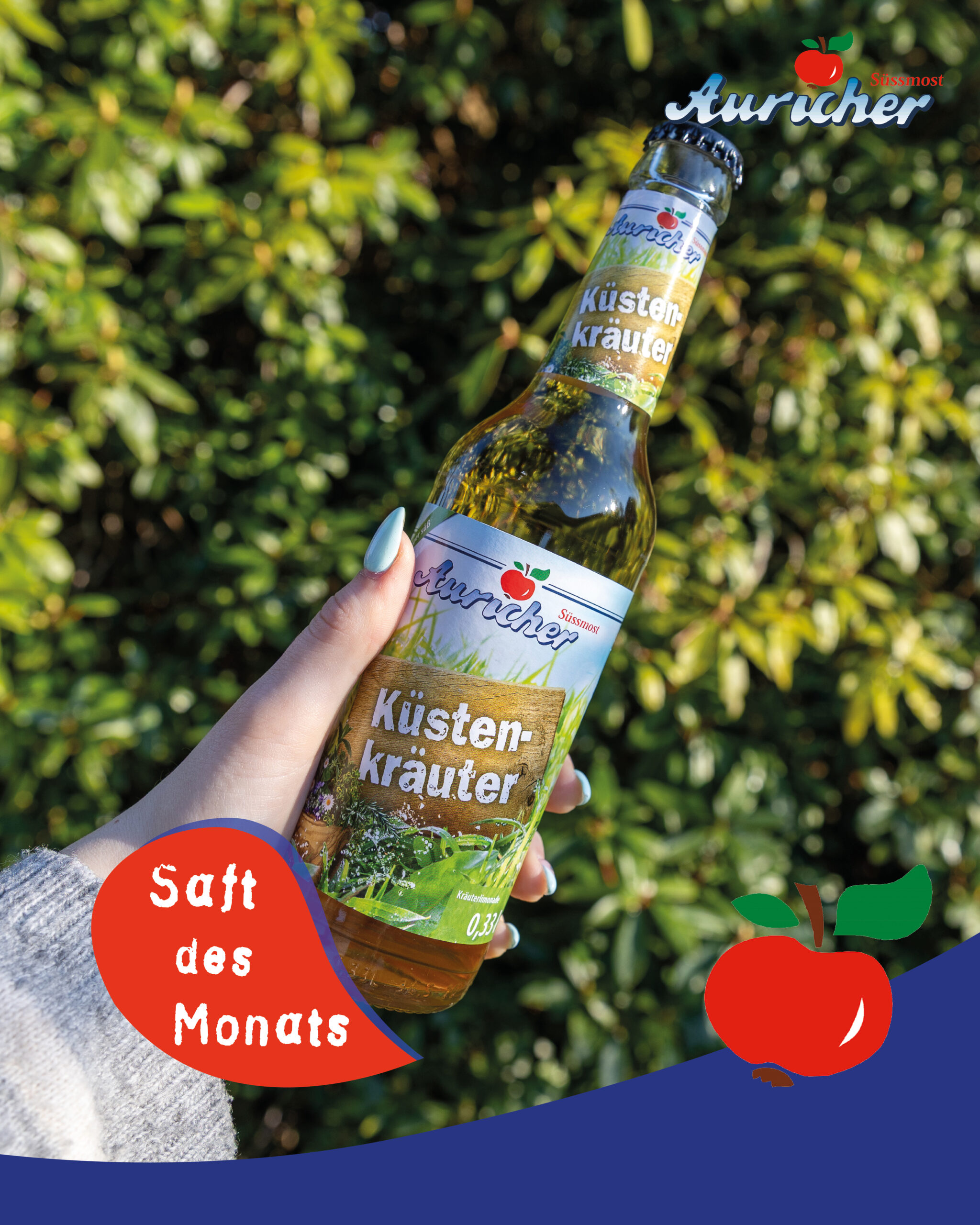 Saft des Monats: Unsere Küstenkräuter Limonade