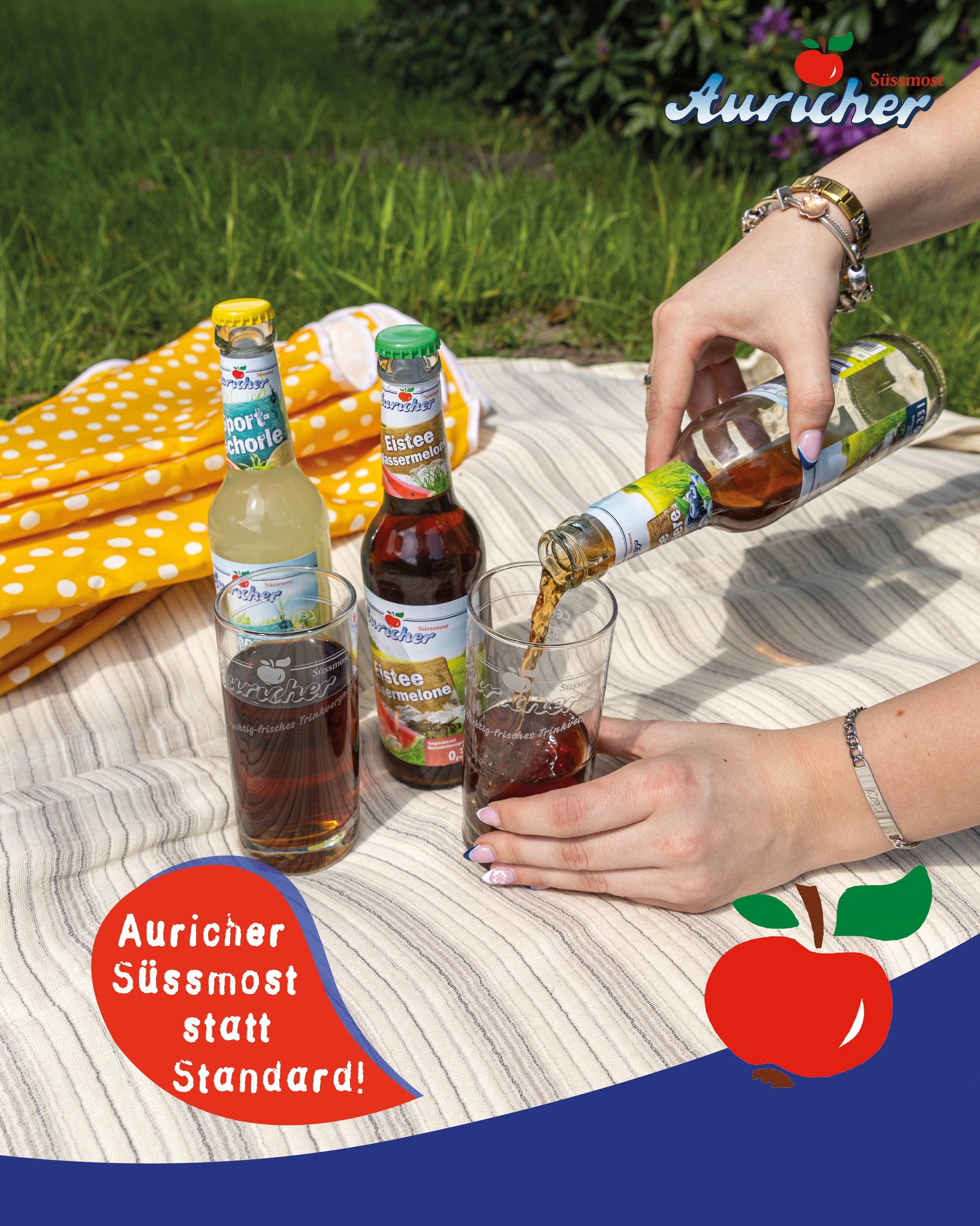 Picknick mit Auricher Süssmost