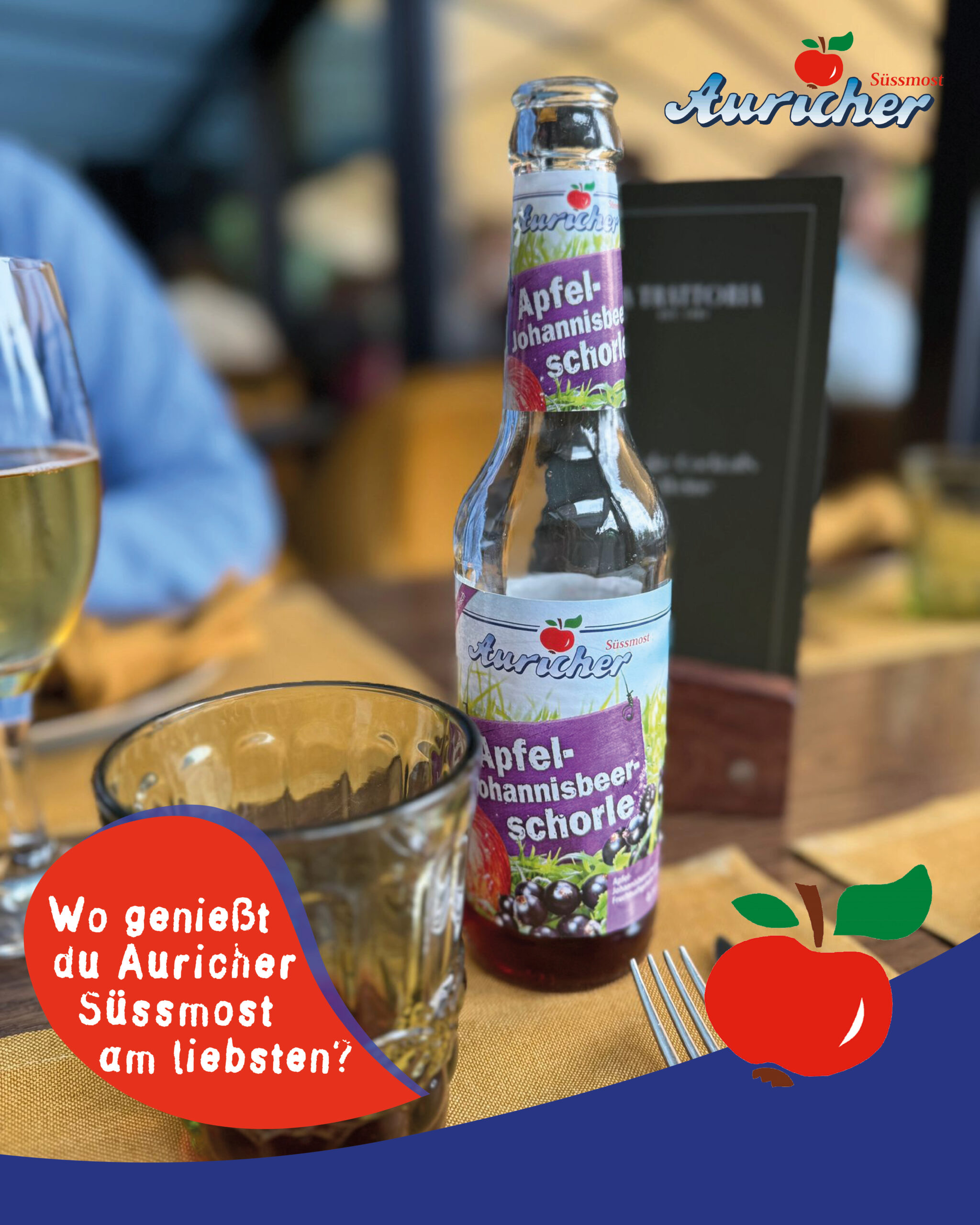 Wo schmeckt Auricher Süssmost für euch am besten