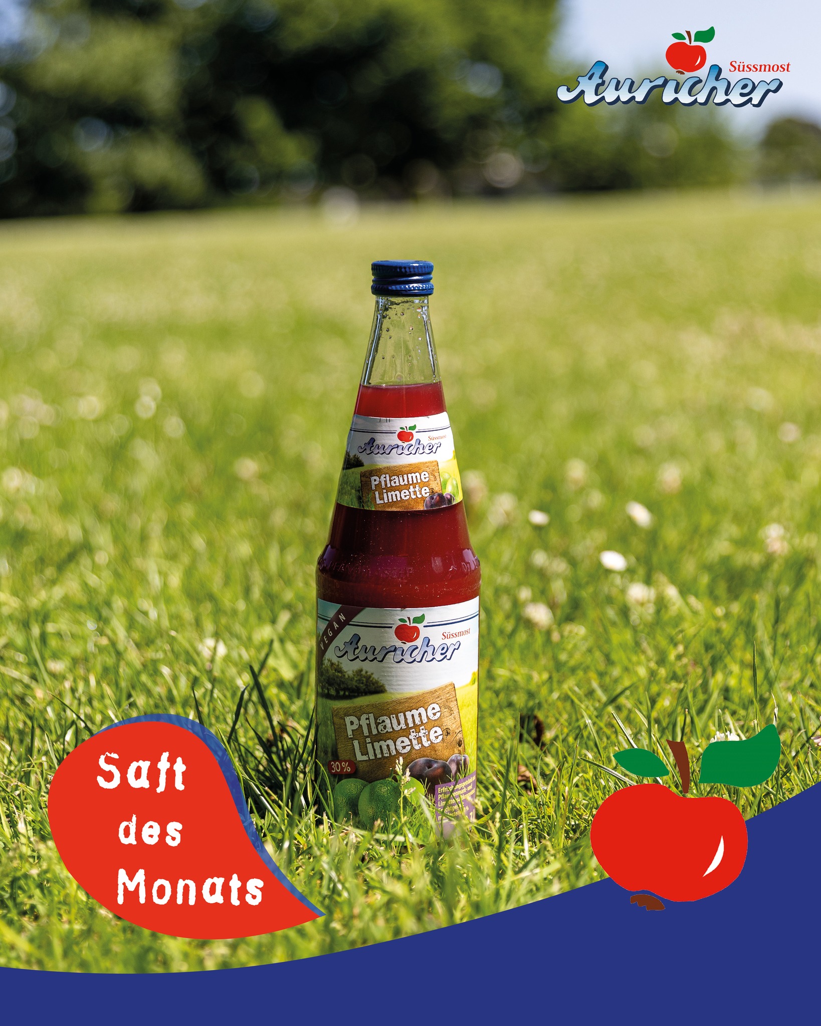 Saft des Monats: Unser Pflaume-Limette.